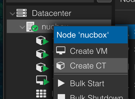 Create CT