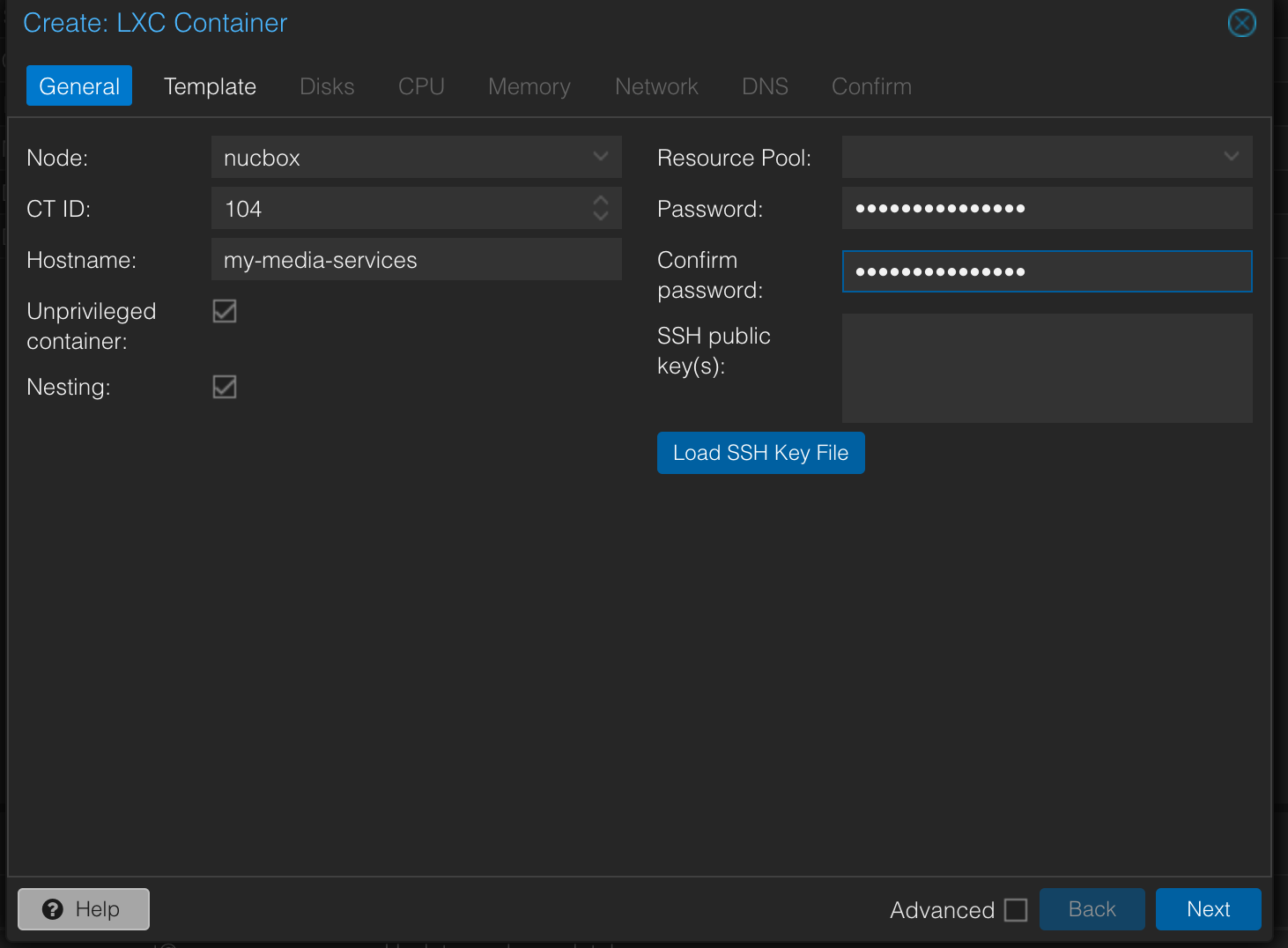 General Settings